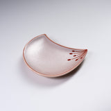 Arita Ware Petal Plate - 9 cm - Two Colour Options / 有田焼 幸楽窯 花びら小皿