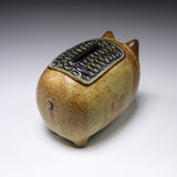 KASHIWA Seto Ware - Piggy Bank Ornament - Pig / 瀬戸焼 かしわ窯