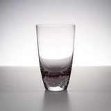 Sugahara Handmade Glassworks - Deep Sea Bubble Tumbler - Red / 菅原工芸硝子 Sghr