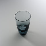 Sugahara Handmade Glassworks - Deep Sea Bubble Tumbler - Blue / 菅原工芸硝子 Sghr