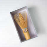 TAKAYAMA Whisk Suikaen - Bamboo Matcha Whisk - Emi Blue / 高山茶筅 翠華園