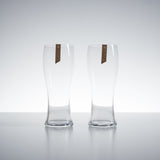 Pair Beer Glass Gift Set with Wooden Box / ペアビアグラス