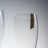 Pair Beer Glass Gift Set with Wooden Box / ペアビアグラス