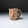 Bizen Pottery Large Mug Cup - White Hidasuki / 備前焼 マグカップ