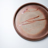 Bizen Pottery Rim Plate - Hidasuki / 備前焼 リム皿