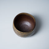 Bizen Pottery Regular Sake Cup - Goma / 備前焼 ぐい呑み