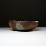 Bizen ware Pottery Ikebana Vase 25.5cm - Radiant Light / 備前焼