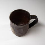 Bizen ware Pottery Extra Large Mug Cup - SANGIRI / 備前焼 マグカップ