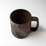 Bizen ware Pottery Extra Large Mug Cup - Mori Toshiaki / 備前焼 森 敏彰