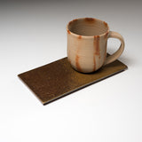 Bizen ware Pottery Rectangle Sushi Plate - GOMA / 備前焼