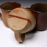 Bizen Pottery Regular Mug Cup - Hidasuki / 備前焼 マグカップ