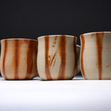Bizen Pottery Regular Mug Cup - White Hidasuki / 備前焼 マグカップ