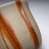 Bizen Pottery Regular Mug Cup - White Hidasuki / 備前焼 マグカップ