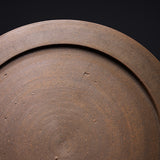 Bizen Pottery Round Plate - Plain / 備前焼 丸皿
