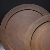 Bizen Pottery Round Plate - Plain / 備前焼 丸皿