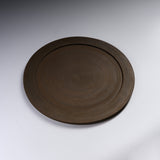 Bizen Pottery Round Plate - Plain / 備前焼 丸皿