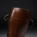 Bizen Pottery Vase with Wooden Box - Mugen-an / 備前焼 花入