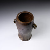 Bizen Pottery Vase with Wooden Box - Mugen-an / 備前焼 花入