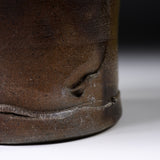 Bizen Pottery Vase with Wooden Box - Mugen-an / 備前焼 花入