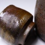 Bizen Pottery Sake Set with Wooden Box - Toho / 備前焼 陶峰窯