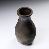 Bizen Pottery Vase with Wooden Box - Shibaoka Hirokazu / 備前焼 花瓶