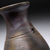 Bizen Pottery Vase with Wooden Box - Shibaoka Hirokazu / 備前焼 花瓶