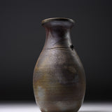 Bizen Pottery Vase with Wooden Box - Shibaoka Hirokazu / 備前焼 花瓶