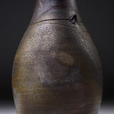 Bizen Pottery Vase with Wooden Box - Shibaoka Hirokazu / 備前焼 花瓶