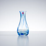 Vidro Flower Light Glass Vase - Sea Blue / 花瓶 海青