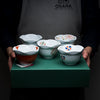 Hasami Ware Bud Hexagonal Bowl - Set of 5 / 小鉢揃え