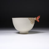 Butterfly Handmade Matcha Bowl - Option #10 / 蝶々碗 小野穣