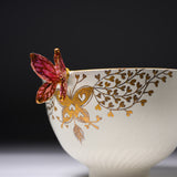 Butterfly Handmade Matcha Bowl - Option #10 / 蝶々碗 小野穣