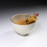 Butterfly Handmade Matcha Bowl - Option #10 / 蝶々碗 小野穣