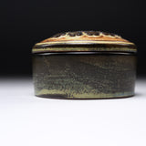 KASHIWA Seto Ware - Round Container Case - Bouquet / 瀬戸焼 かしわ窯