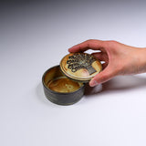 KASHIWA Seto Ware - Round Container Case - Bouquet / 瀬戸焼 かしわ窯