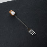 Plumpy Handmade Animal Cake Fork - 3 Options