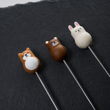 Plumpy Handmade Animal Cake Fork - 3 Options