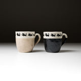 Black Cat Mug Cup - Two Colours / クロネコ マグカップ