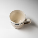 Black Cat Mug Cup - Two Colours / クロネコ マグカップ