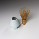 Ceramic Matcha Whisk Stand - Icy Blue / 茶筅立て