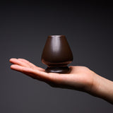 Ceramic Matcha Whisk Stand - Chocolate / 茶筅立て