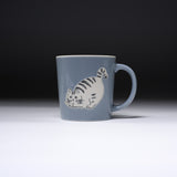 Chaco Chaco Cat Mug Cup - Blue / にゃんこのマグカップ