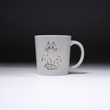 Chaco Chaco Cat Mug Cup - Grey / にゃんこのマグカップ