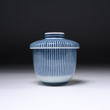 Chawanmushi Bowl with Lid - Tokusa / 茶碗蒸し碗