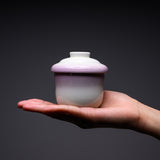 Chawanmushi Bowl with Lid - Pink Gradient / 茶碗蒸し碗