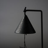 Chushin Kobo Yamagata Cast Iron Hanging Wind Chime with Stand / 山形鋳物 風鈴