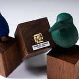 Chushin Kobo Ornament Kingfisher - Small - Three Colour Options / 山形鋳物 カワセミ