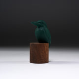 Chushin Kobo Ornament Kingfisher on Perch - Three Colour Options / 山形鋳物 カワセミ