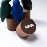 Chushin Kobo Ornament Kingfisher on Perch - Three Colour Options / 山形鋳物 カワセミ