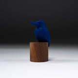 Chushin Kobo Ornament Kingfisher on Perch - Three Colour Options / 山形鋳物 カワセミ